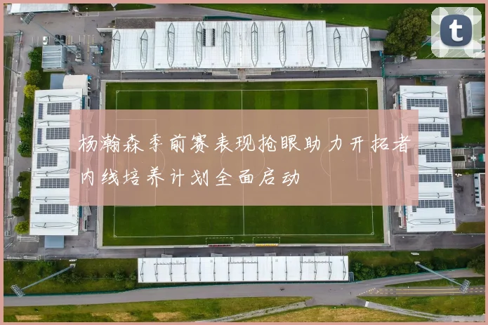 杨瀚森季前赛表现抢眼助力开拓者内线培养计划全面启动
