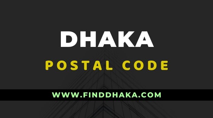 Dhaka District All Post Code
