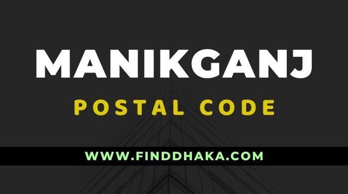 Manikganj District All Post Code