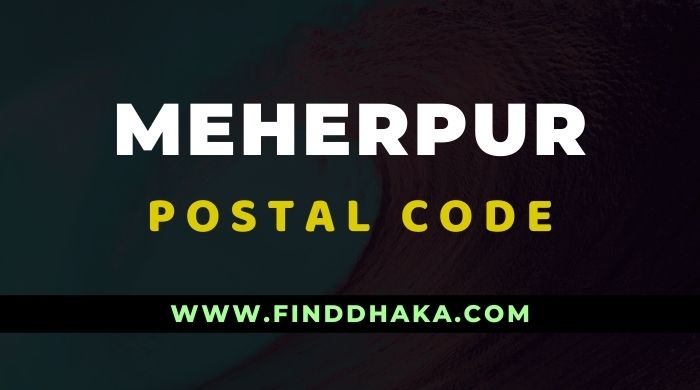 Photo of Meherpur District All Post Code